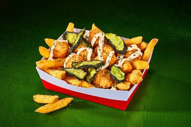 Pickle Loaded Fries