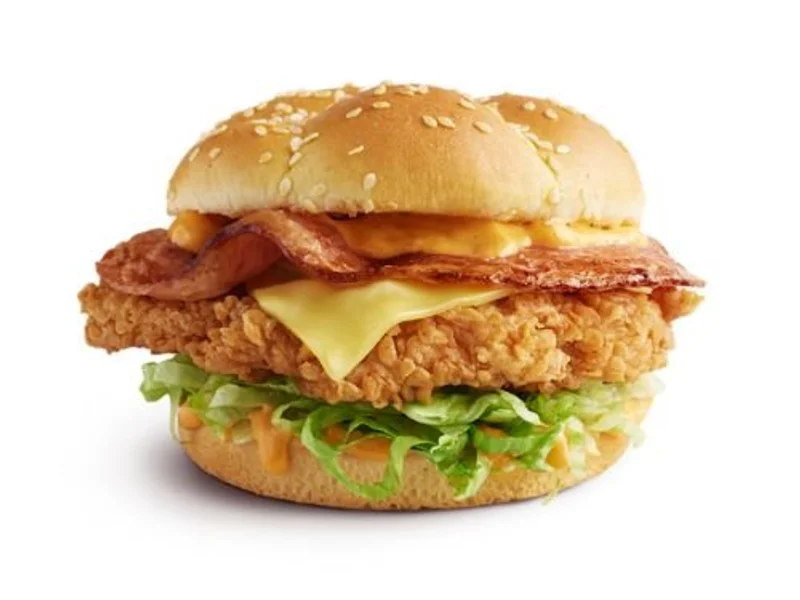 Zinger Bacon & Cheese Burger