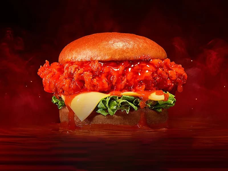 Zinger Drip Burger