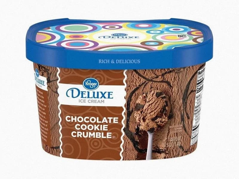 Deluxe Chocolate Cookie Crumble Ice Cream