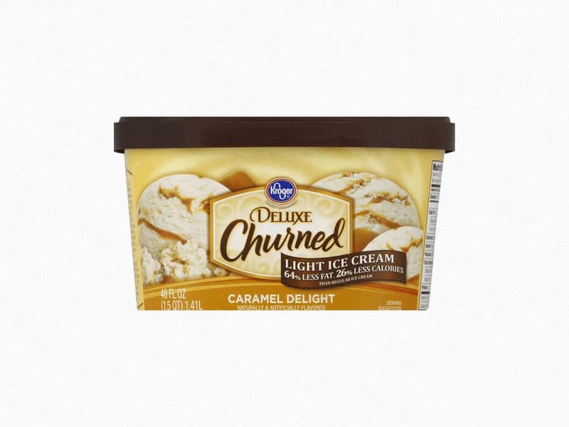 Deluxe Churned Caramel Delight Light Ice Cream