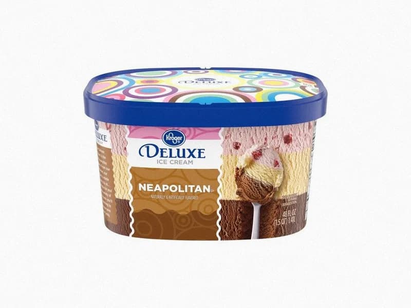 Deluxe Neapolitan Ice Cream