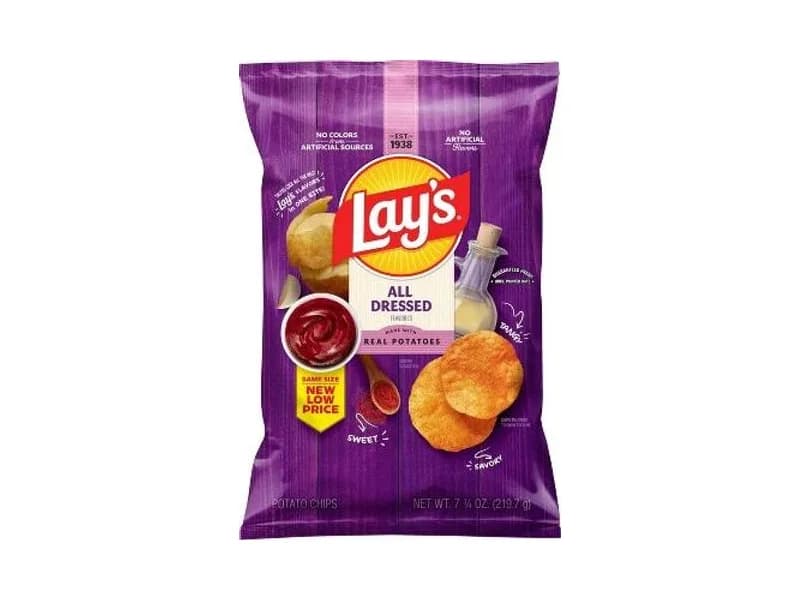 All Dressed Potato Chips