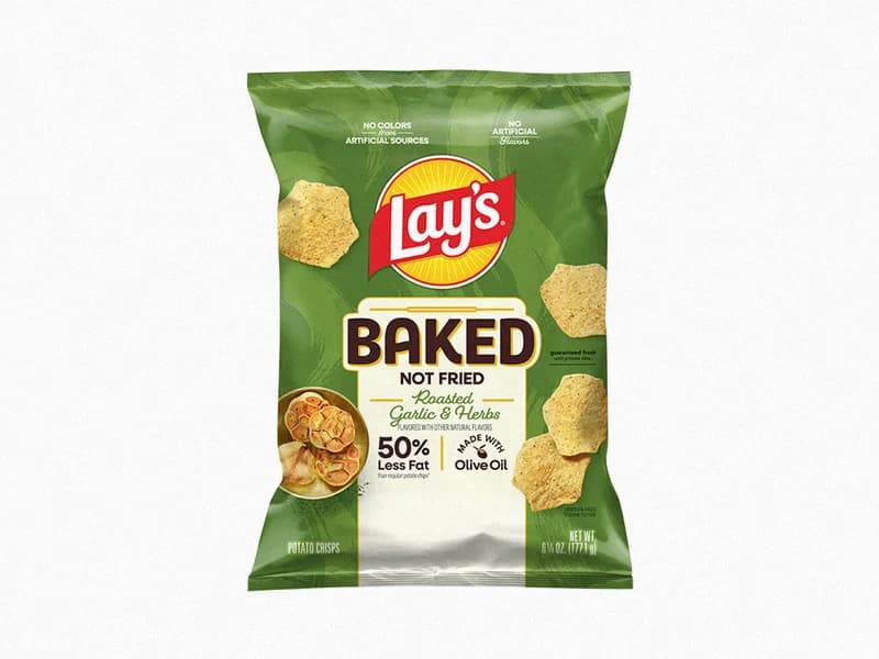 Baked Roasted Garlic & Herbs