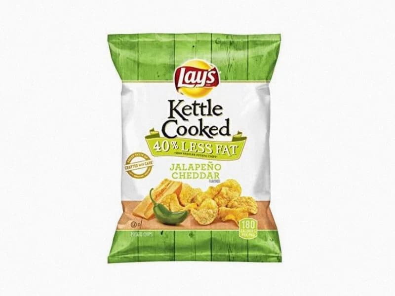 Kettle Cooked Reduced Fat Jalapeno Cheddar