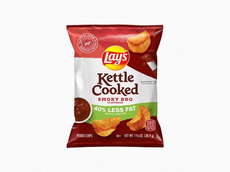 Kettle Cooked Reduced Fat Smoky BBQ