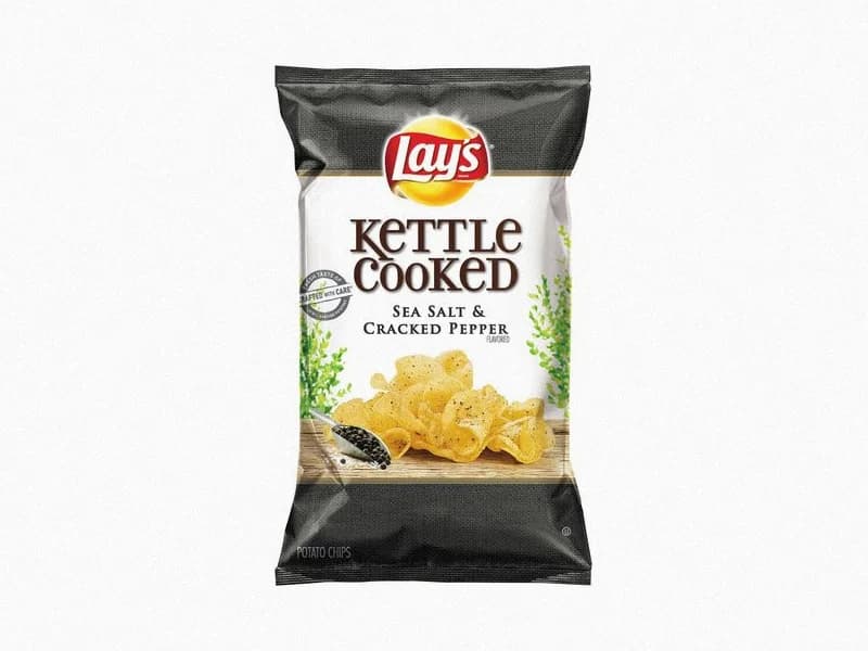 Kettle Cooked Sea Salt & Cracked Pepper