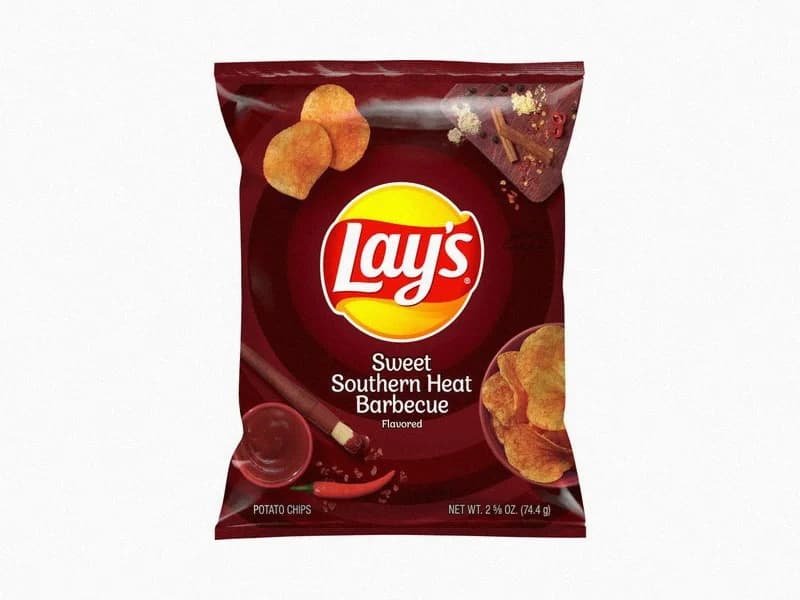 Sweet Southern Heat Barbecue Potato Chips