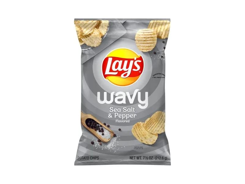 Wavy Salt & Pepper Potato Chips