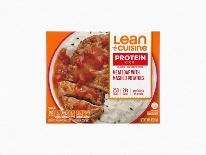 Protein Kick Meatloaf with Mashed Potatoes