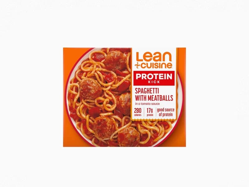 Protein Kick Spaghetti with Meatballs