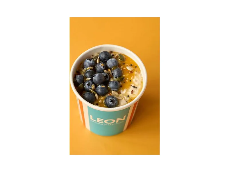 Blueberry, Honey & Toasted Seeds Porridge