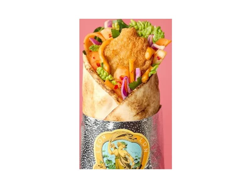 Crunchy Korean Chicken Wrap