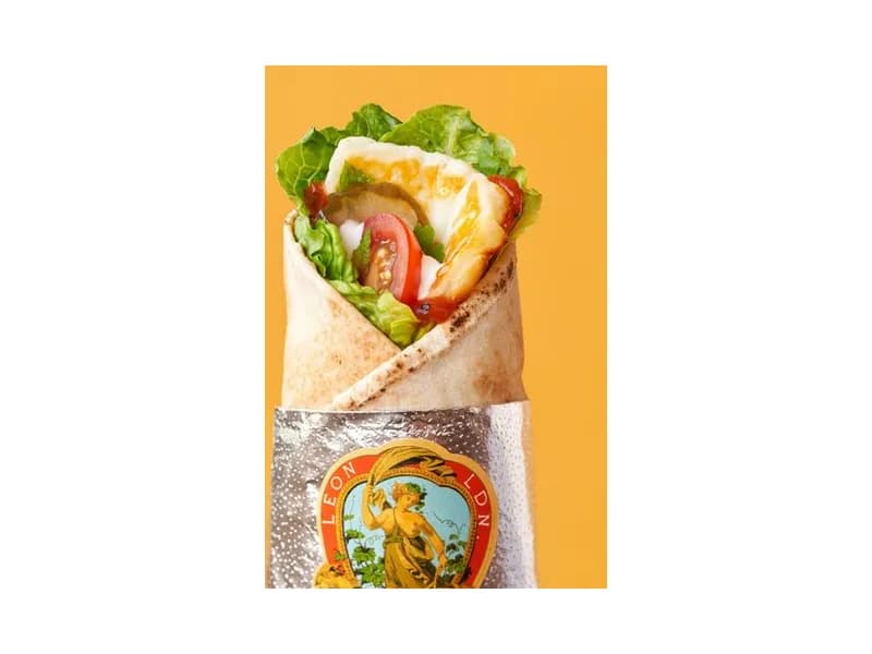 Grilled Halloumi Wrap
