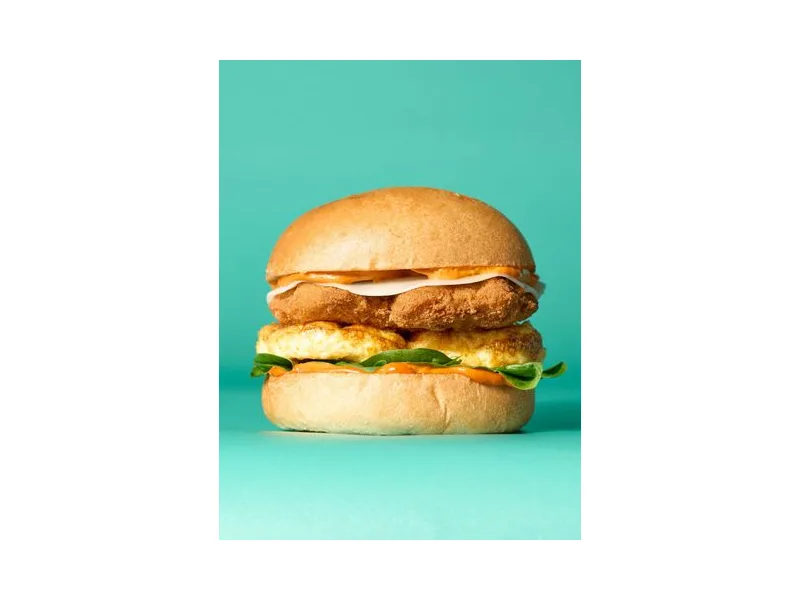 Korean Chicken & Egg Sando