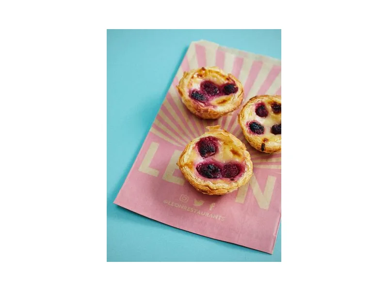 Raspberry Pastel de Nata