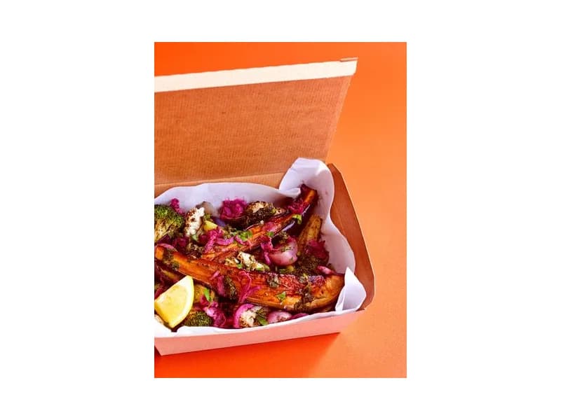 Roasted Summer Veg + Grilled Aubergine