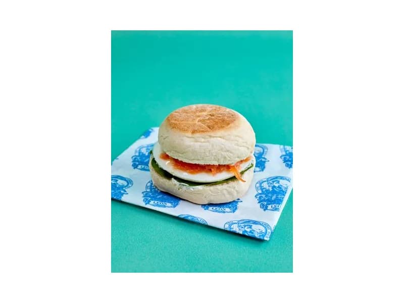 Salmon & Egg Muffin