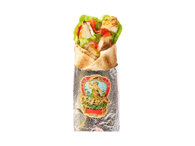 Spicy Chicken Zhoug Wrap