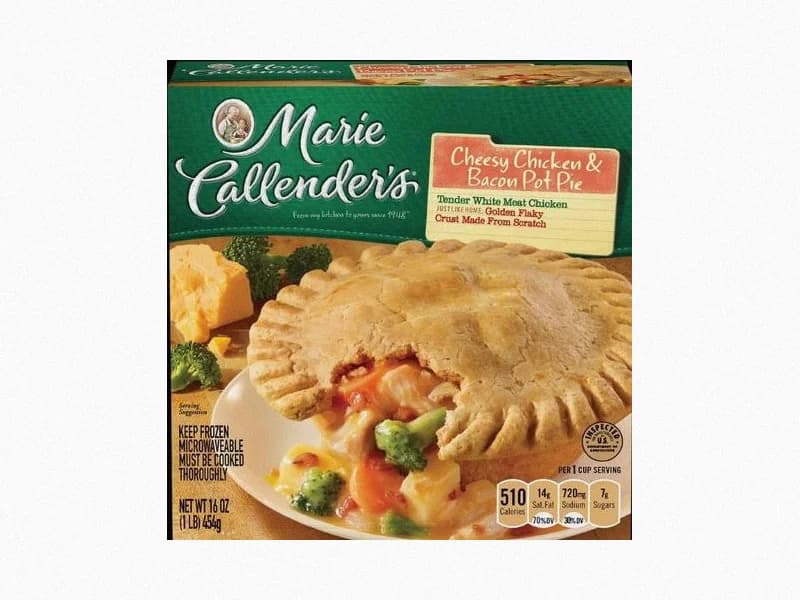 Cheesy Chicken & Bacon Pot Pie