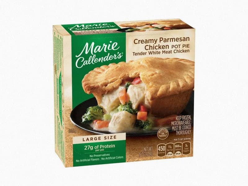 Creamy Parmesan Chicken Pot Pie