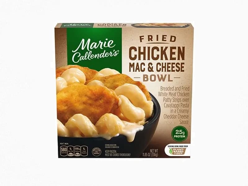 Fried Chicken Mac & Cheese Bowl