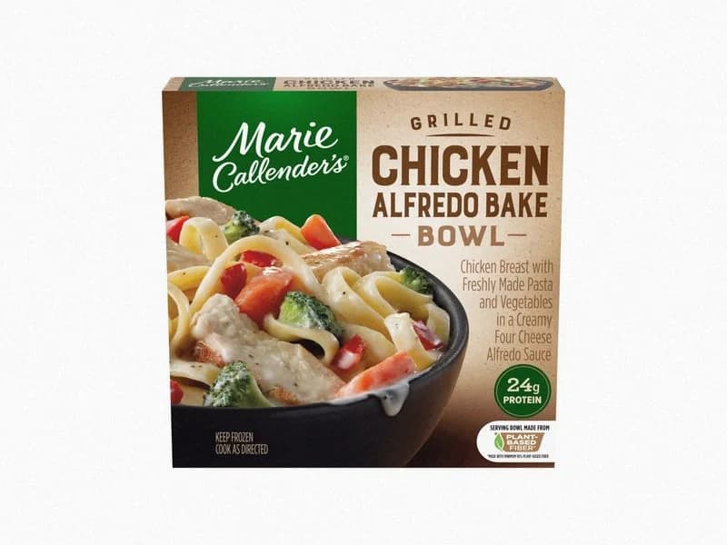 Grilled Chicken Alfredo Bake Bowl