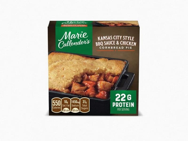 Kansas City Style BBQ Chicken Cornbread Pie