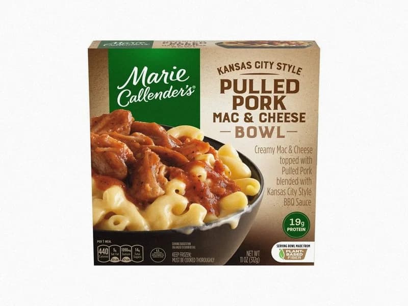 Kansas City Style Pulled Pork Mac & Cheese Bowl