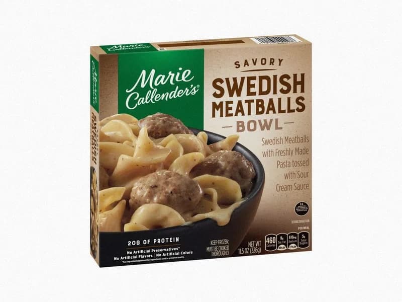 Savory Swedish Meatballs Bowl