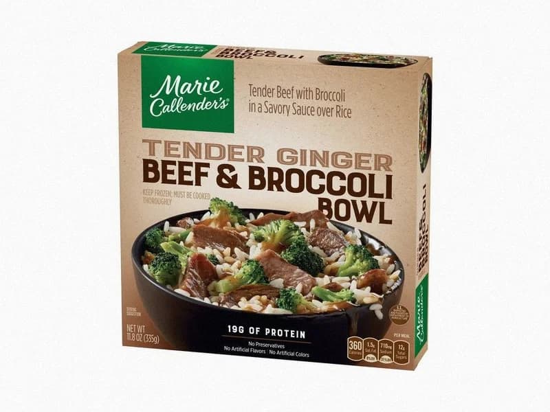Tender Ginger Beef & Broccoli Bowl