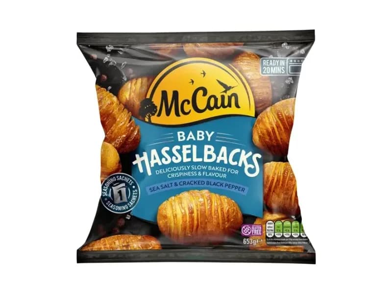 Baby Hasselback Potatoes Salt & Pepper