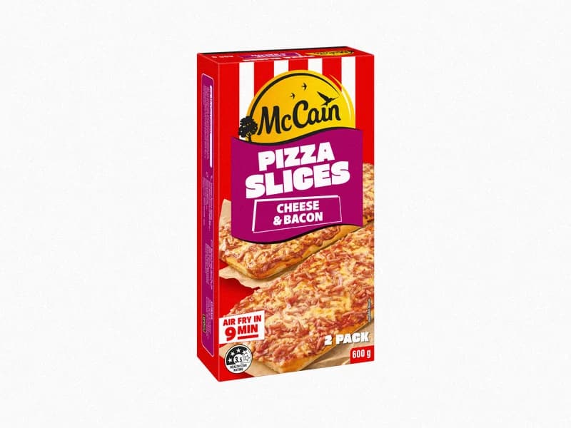 Cheese & Bacon Pizza Slices