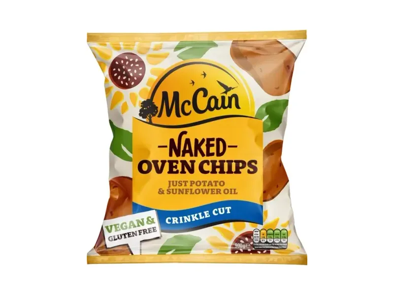 Naked Oven Chips Crinkle Cut