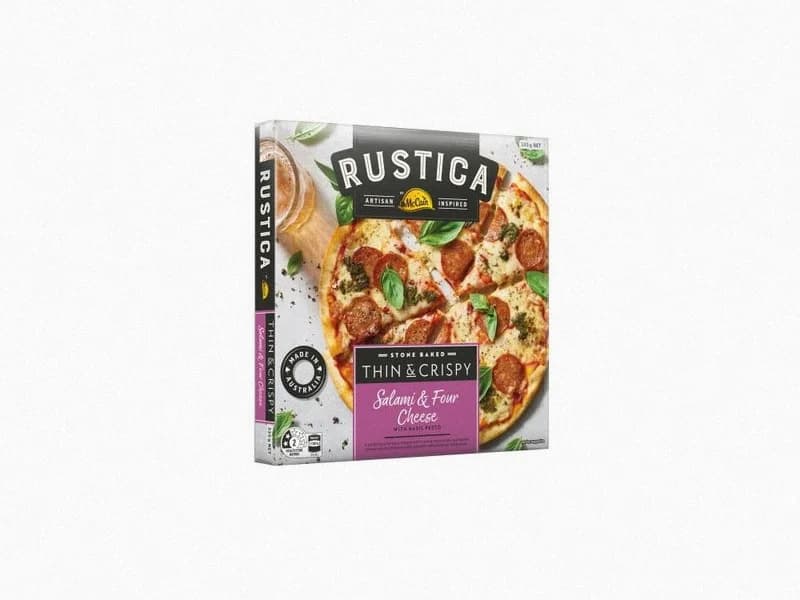 Rustica Salami & Four Cheese Pizza