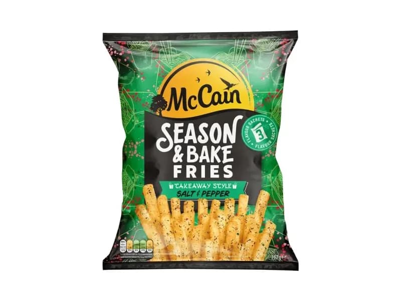 Season and Bake Fries Salt & Pepper