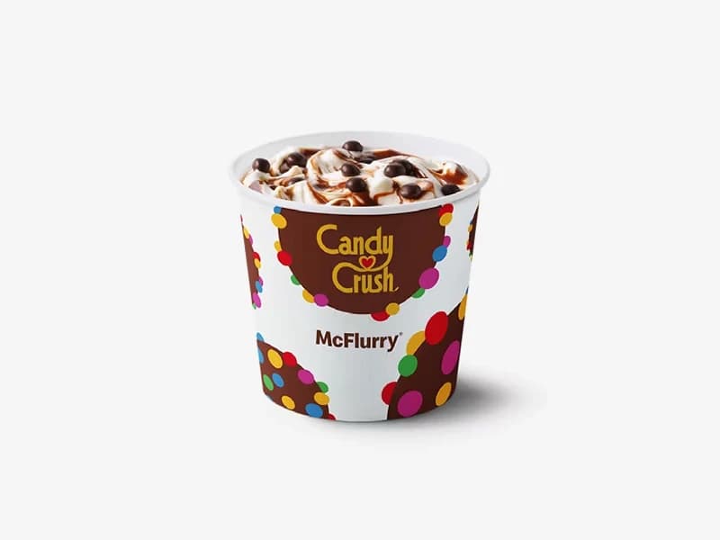 Candy Crush Choco McFlurry