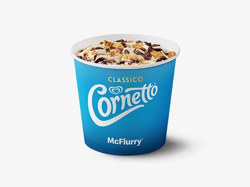 Chocolate Cornetto McFlurry