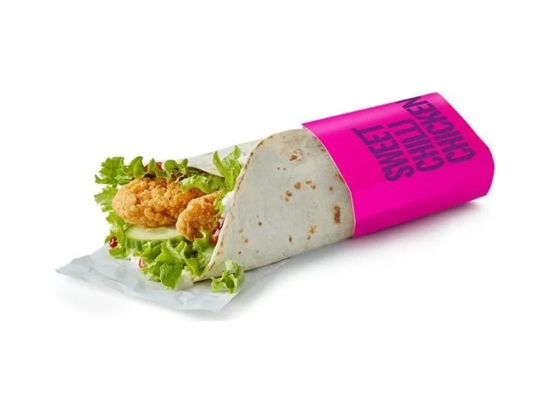 Crispy Sweet Chilli Chicken Wrap