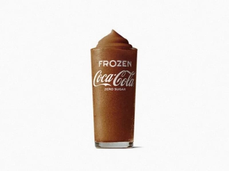 Frozen Coke Zero Sugar