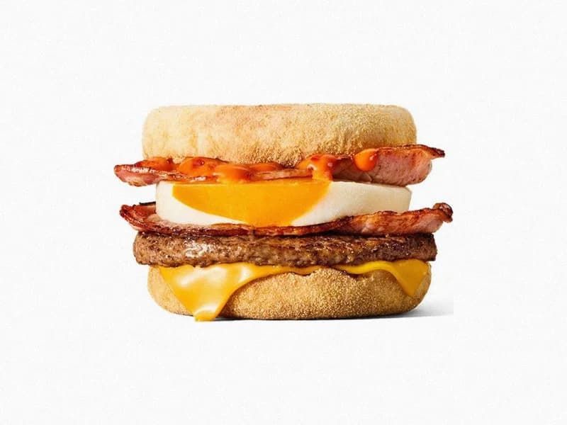 Honey Sriracha Mighty McMuffin