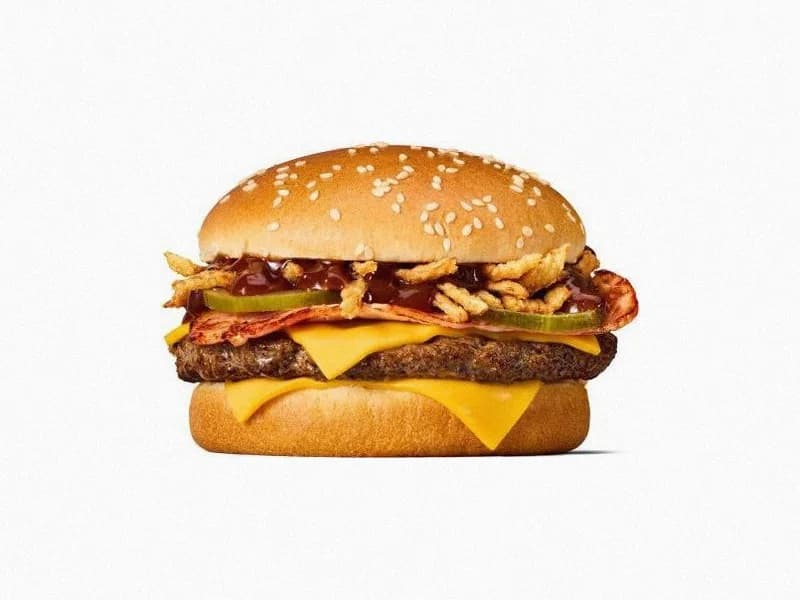 Quarter Pounder BBQ, Bacon & Crispy Onions