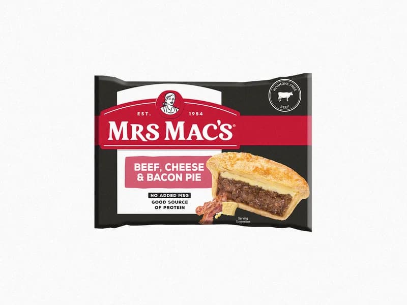 Beef, Cheese & Bacon Pie