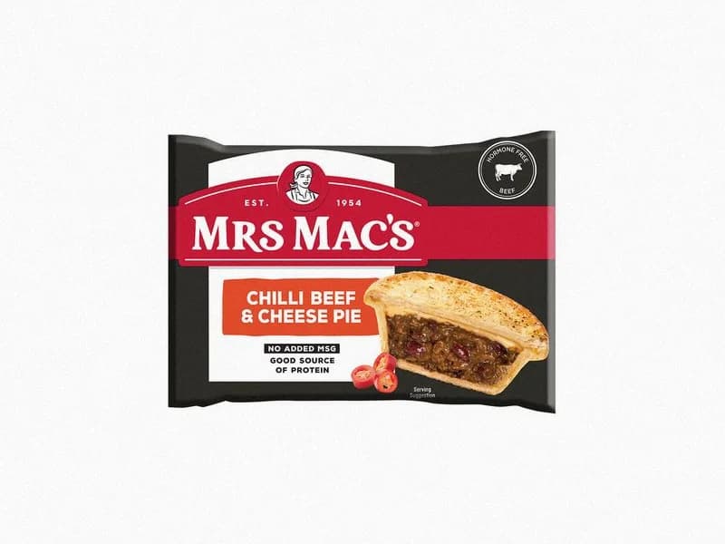 Chilli Beef & Cheese Pie