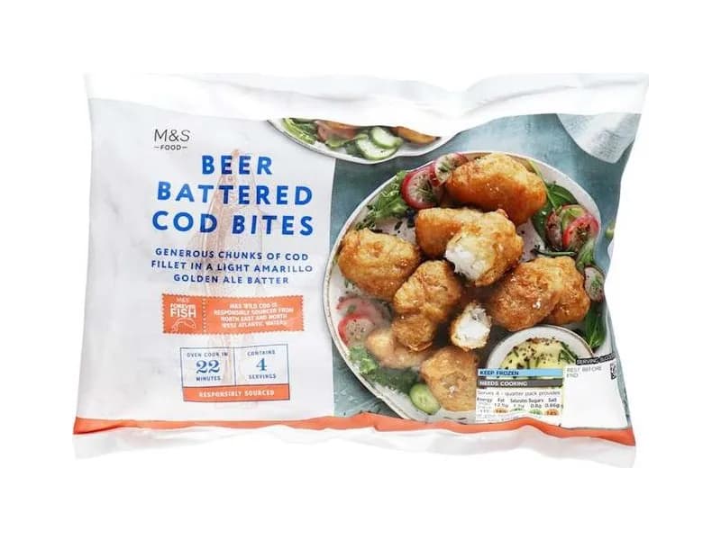 Beer Battered Cod Bites