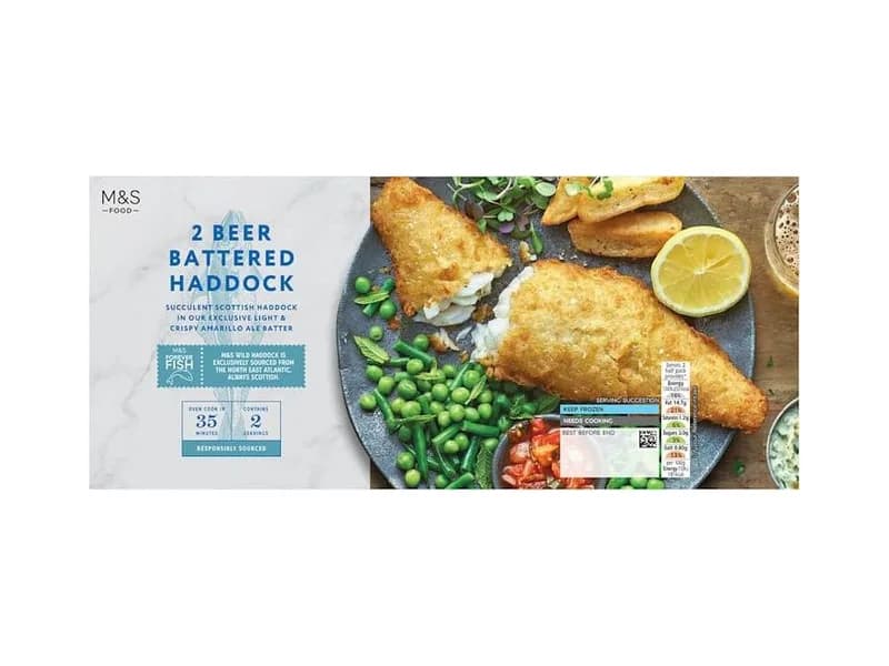 Beer Battered Haddock