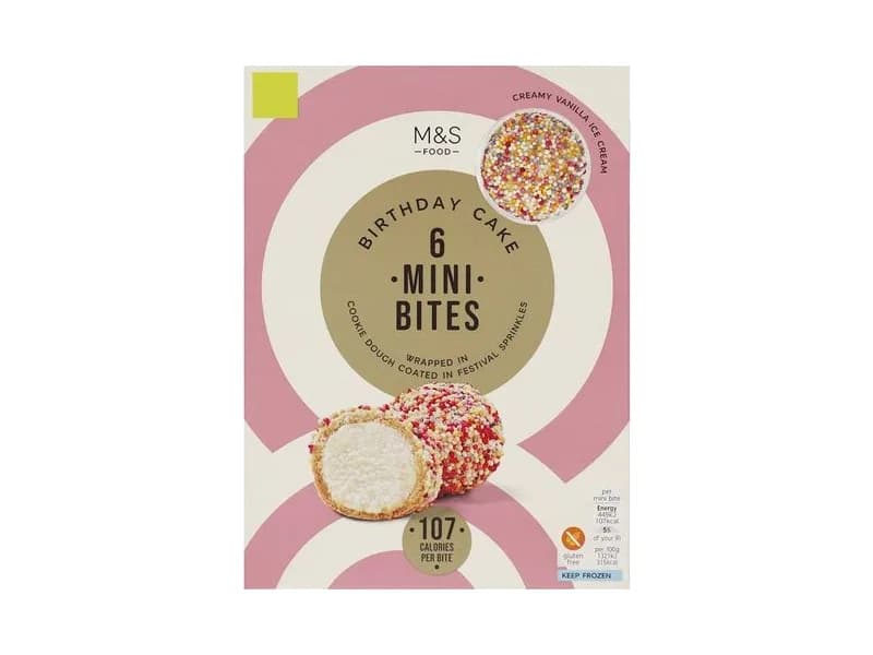 Birthday Cake Mini Bites