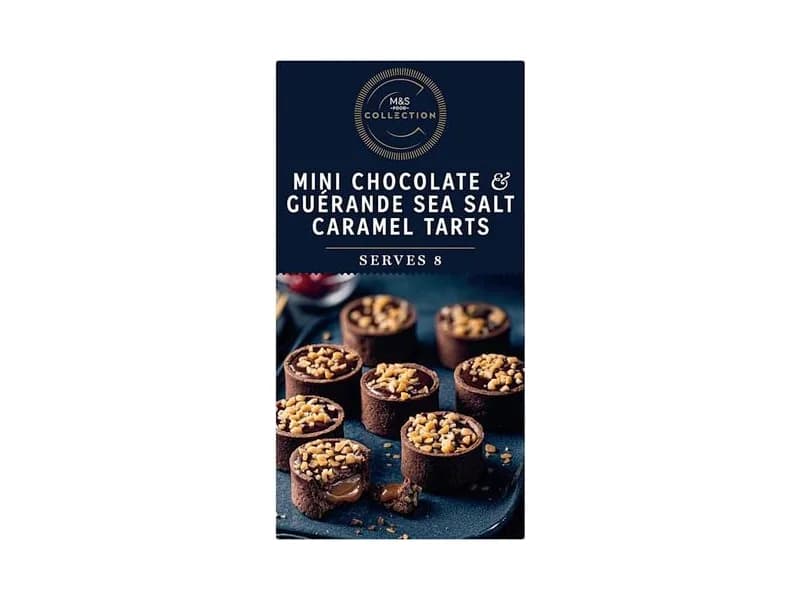 Collection Mini Chocolate & Sea Salt Caramel Tarts