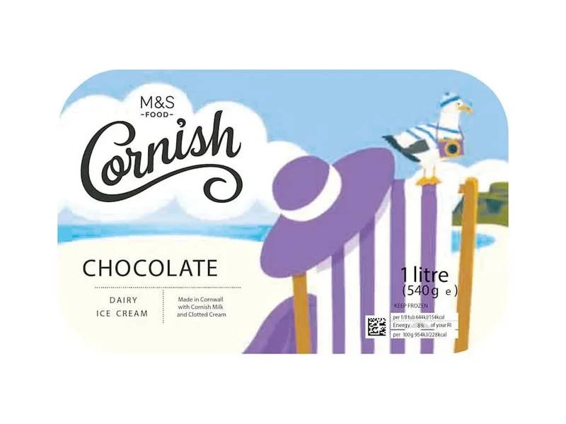 Cornish Clotted Cream Chocolate Ice Cream