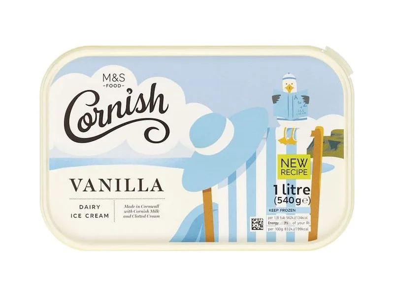 Cornish Clotted Cream Vanilla Ice Cream